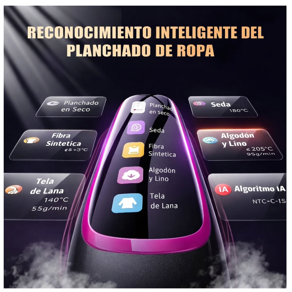 🚀 Plancha de Vapor Portátil Inteligente 5 en 1 – ¡Lista en 13 Segundos!!